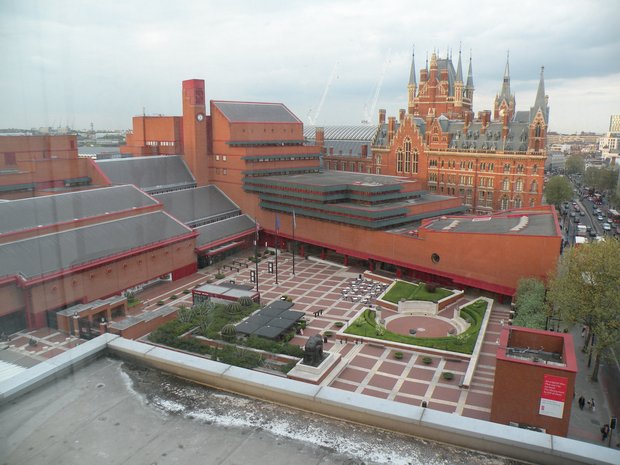  vue d'ensemble de la British Library